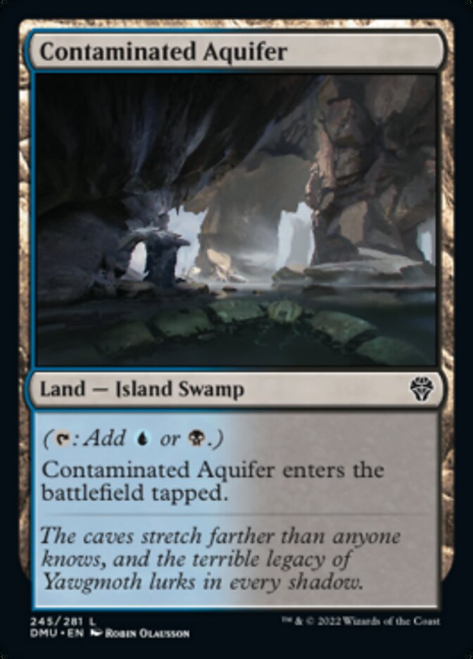 Contaminated Aquifer [Dominaria United] Magic: The Gathering