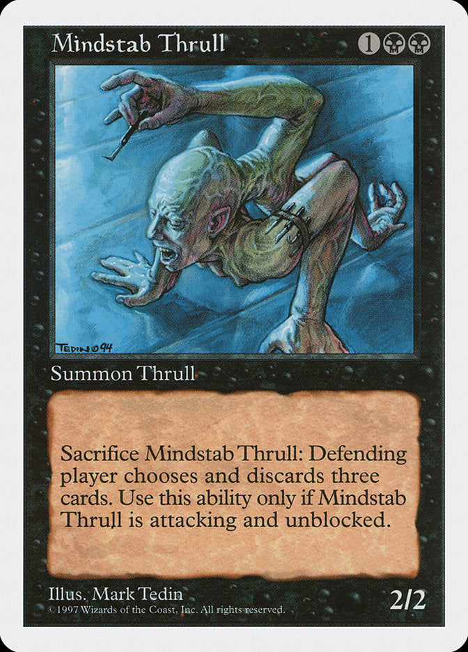 Mindstab Thrull [Fifth Edition] Magic: The Gathering