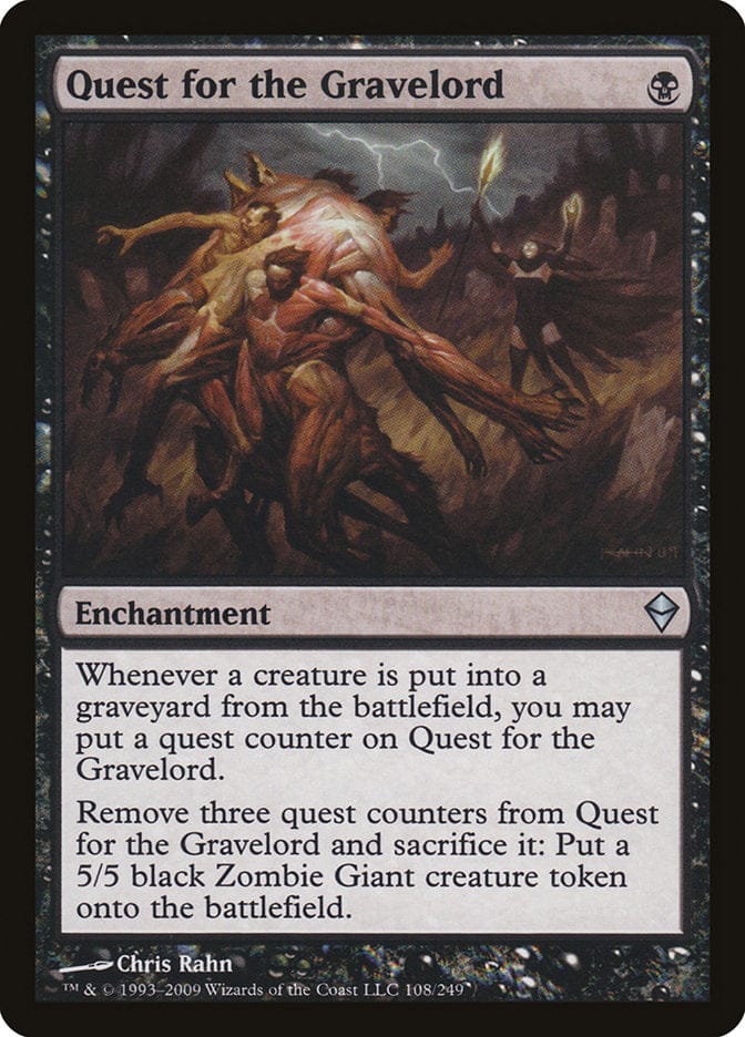 Quest for the Gravelord [Zendikar] Magic: The Gathering