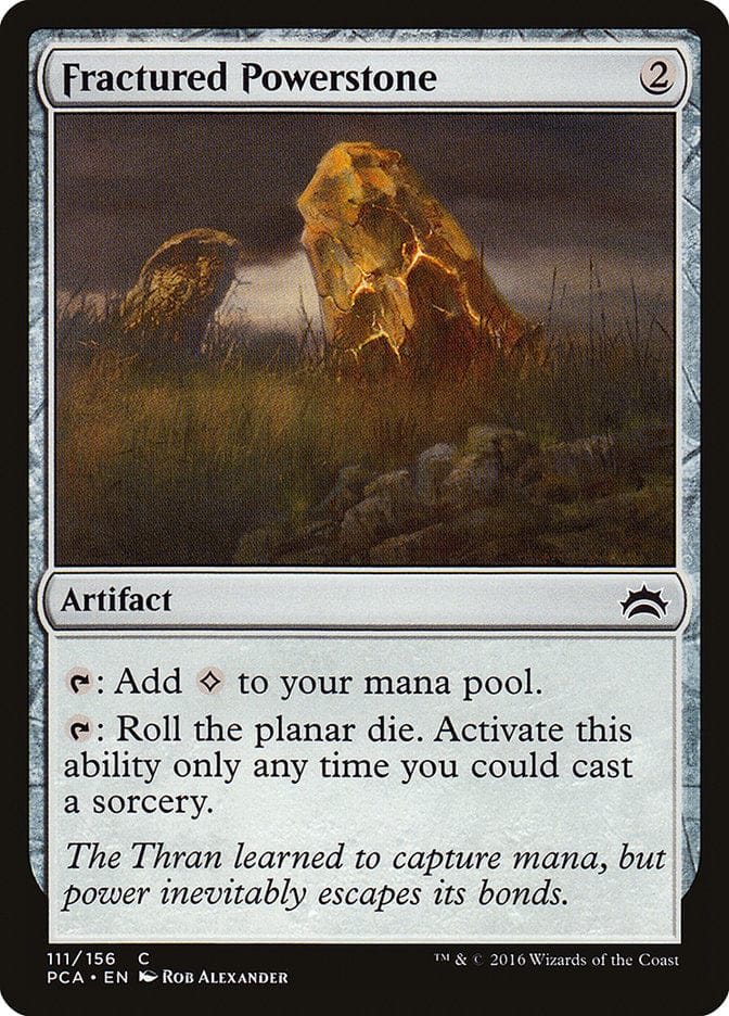 Fractured Powerstone [Planechase Anthology] Magic: The Gathering
