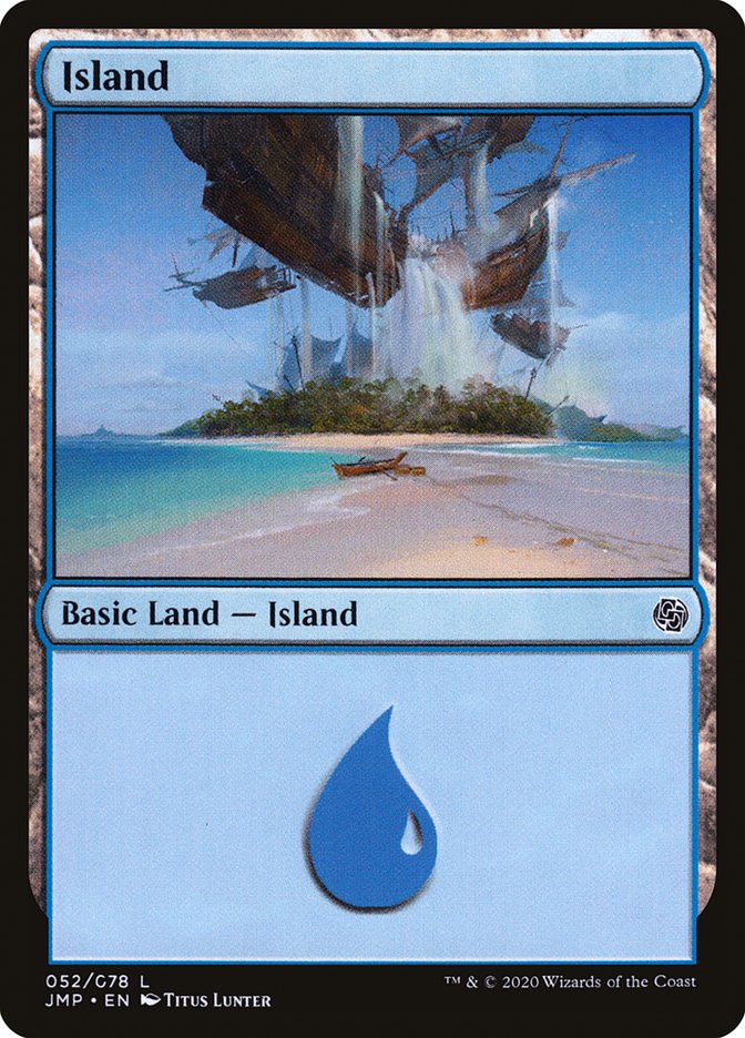 Island (52) [Jumpstart] Magic: The Gathering