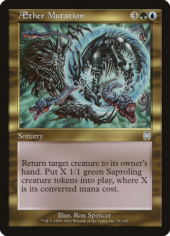 Aether Mutation [Apocalypse] Magic: The Gathering
