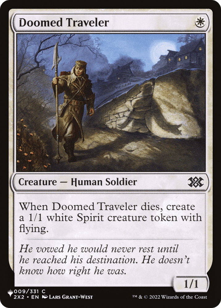 Doomed Traveler [The List] Magic: The Gathering