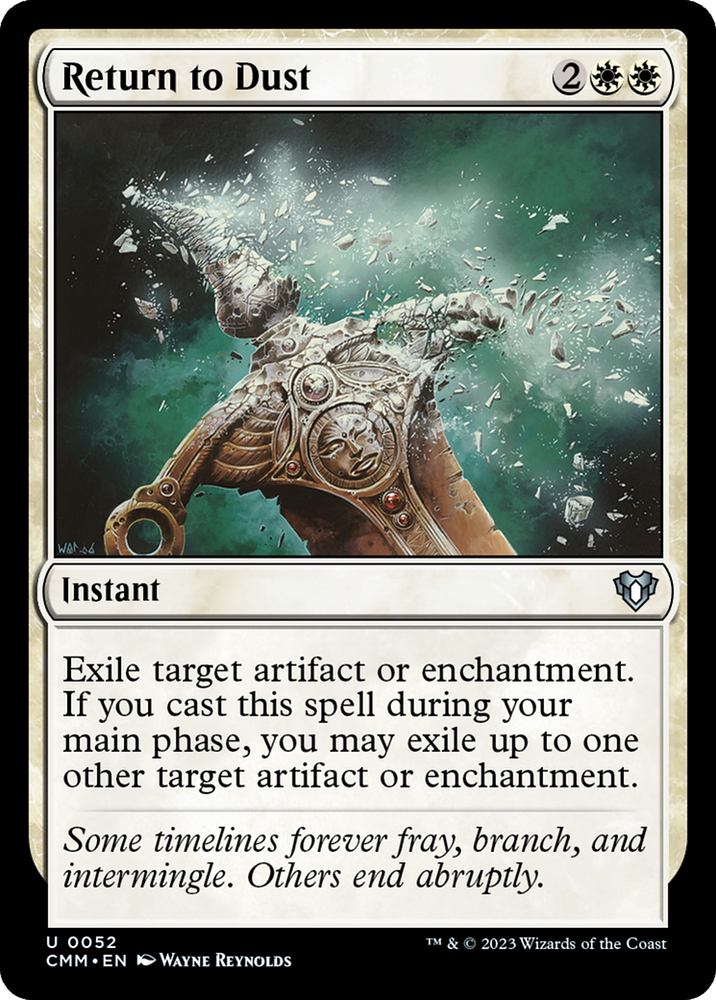 Return to Dust [Commander Masters] Magic: The Gathering