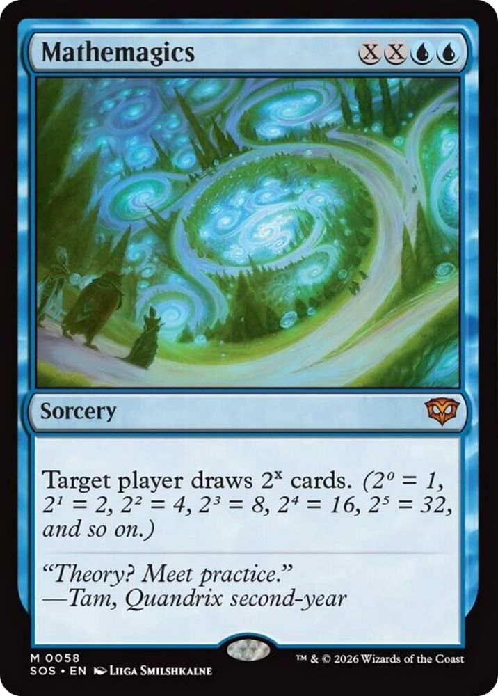 Mathemagics [Secrets of Strixhaven] Magic: The Gathering