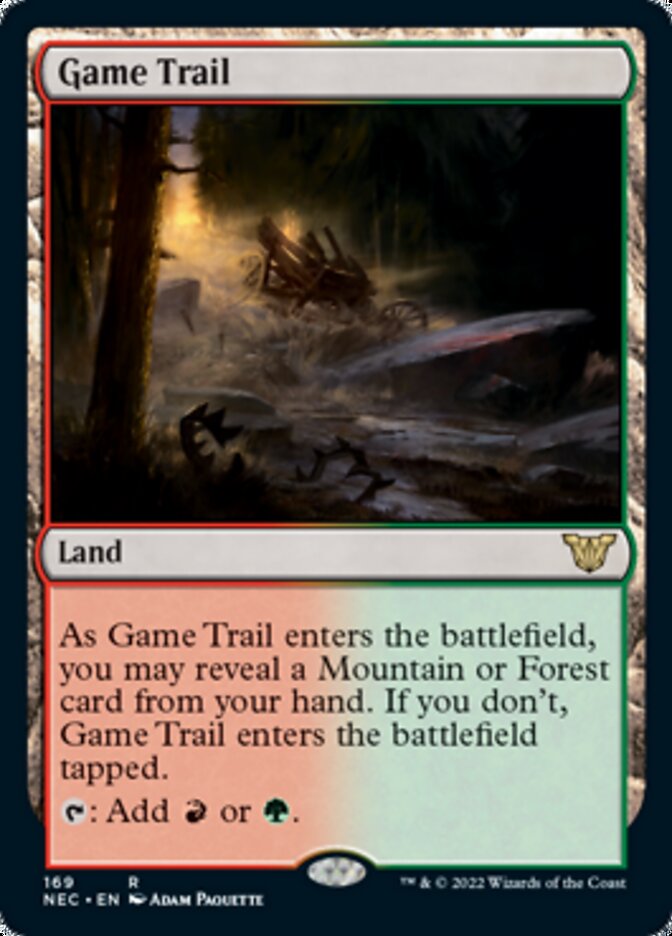 Game Trail [Kamigawa: Neon Dynasty Commander] Magic: The Gathering