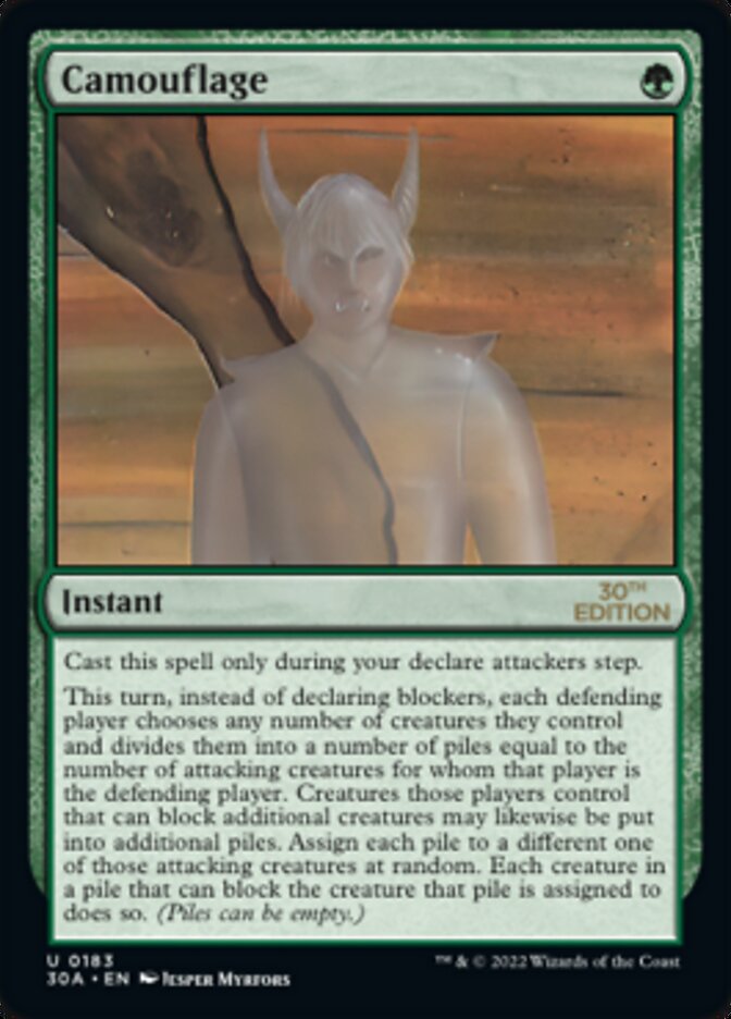 Camouflage [30th Anniversary Edition] Magic: The Gathering
