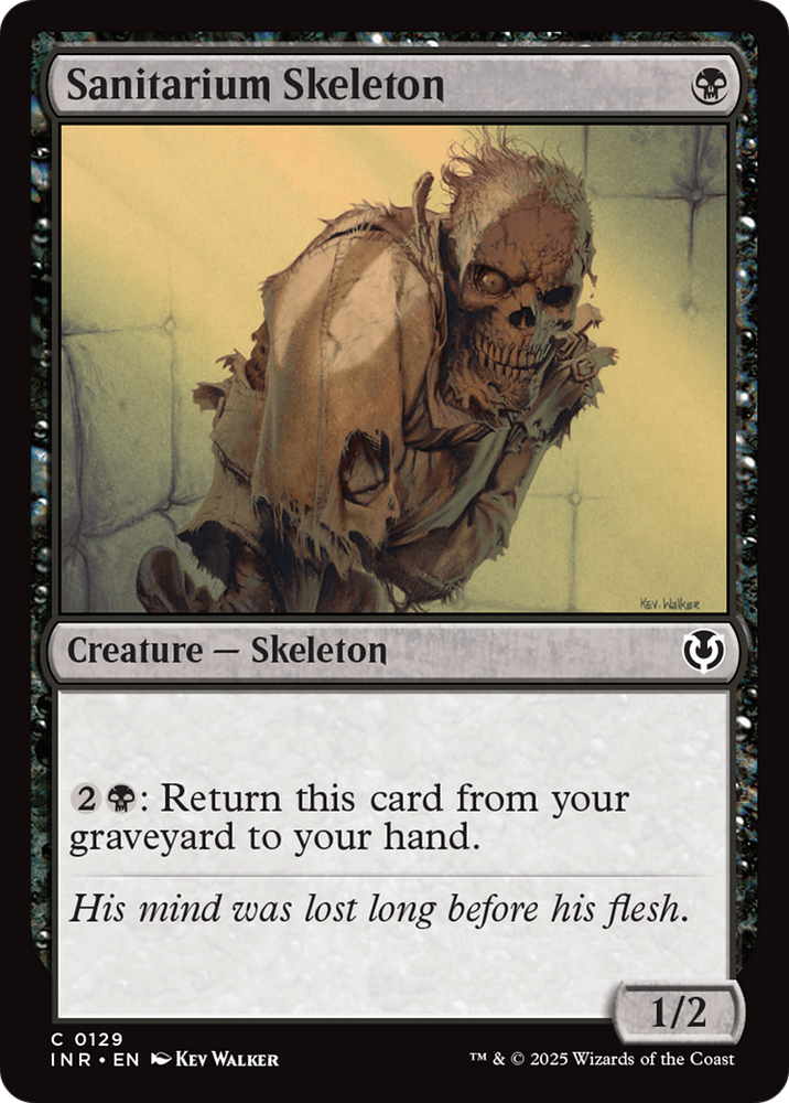 Sanitarium Skeleton [Innistrad Remastered] Magic: The Gathering