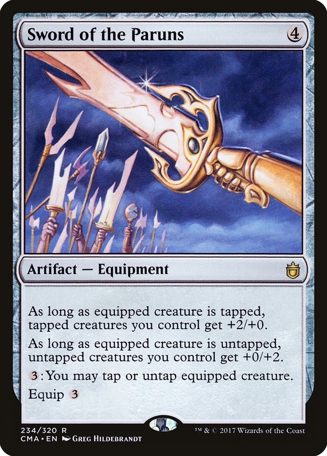 Sword of the Paruns [Commander Anthology] Magic: The Gathering