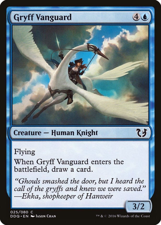 Gryff Vanguard [Duel Decks: Blessed vs. Cursed] Magic: The Gathering