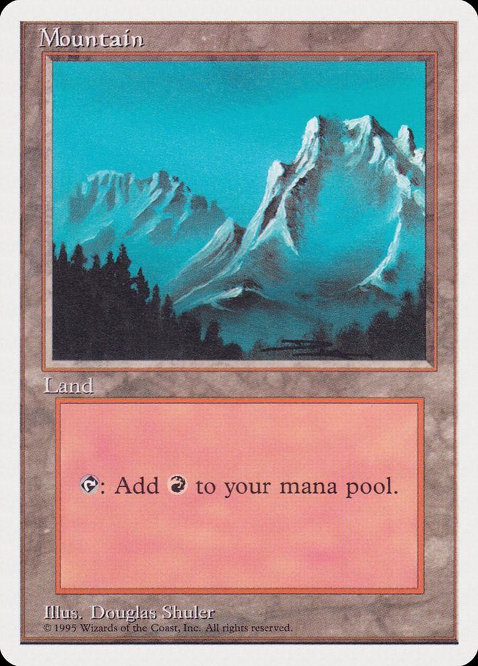 Mountain (Tallest Mountain on the Right) [Rivals Quick Start Set] Magic: The Gathering