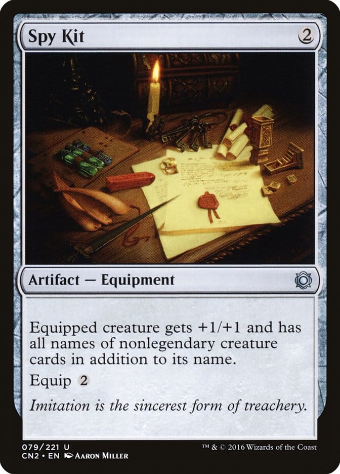 Spy Kit [Conspiracy: Take the Crown] Magic: The Gathering
