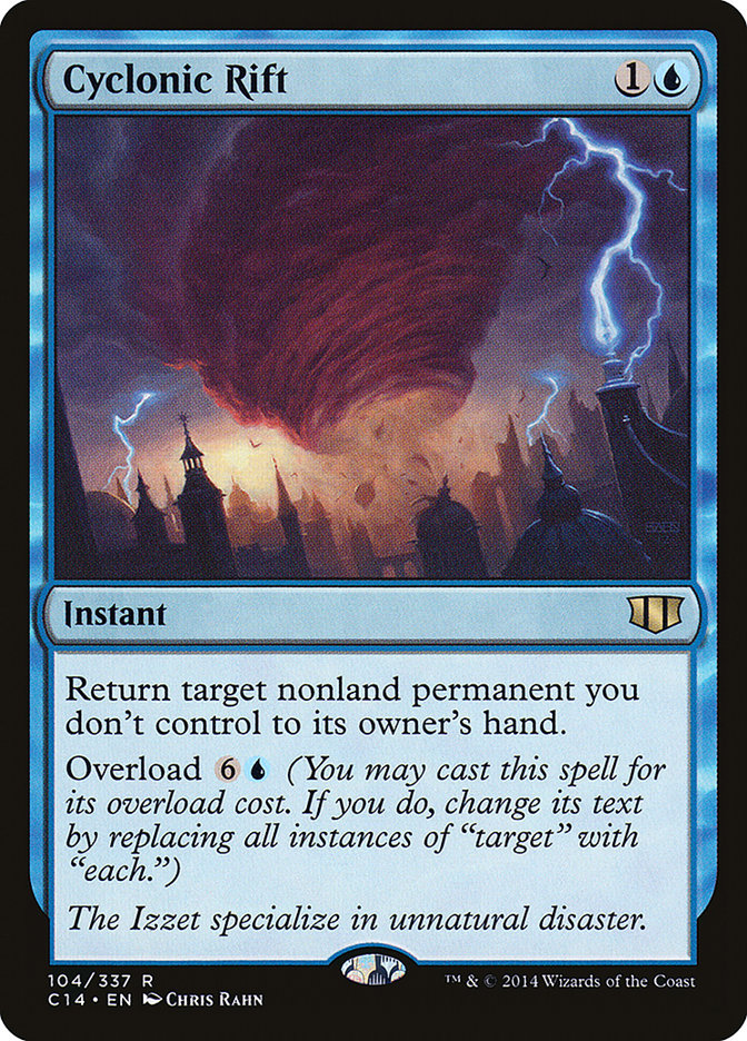 Cyclonic Rift [Commander 2014] Magic: The Gathering