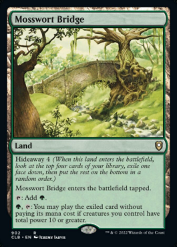 Mosswort Bridge [Commander Legends: Battle for Baldur's Gate] Magic: The Gathering