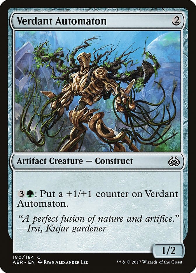 Verdant Automaton [Aether Revolt] Magic: The Gathering