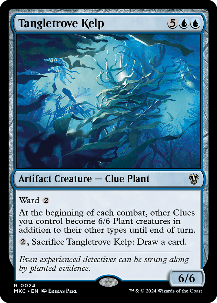 Tangletrove Kelp [Murders at Karlov Manor Commander] Magic: The Gathering