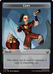 Copy (0001) // Spirit Double-Sided Token [Avatar: The Last Airbender Tokens] Magic: The Gathering