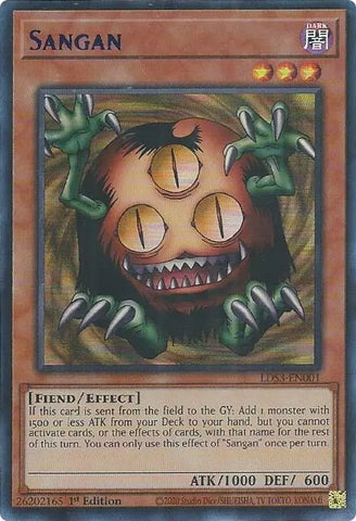 Sangan (Blue) [LDS3-EN001] Ultra Rare - Yugioh Cards For Your TCG Needs!