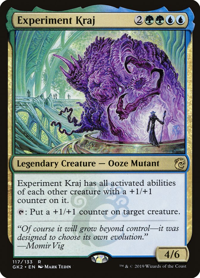 Experiment Kraj [Ravnica Allegiance Guild Kit] Magic: The Gathering