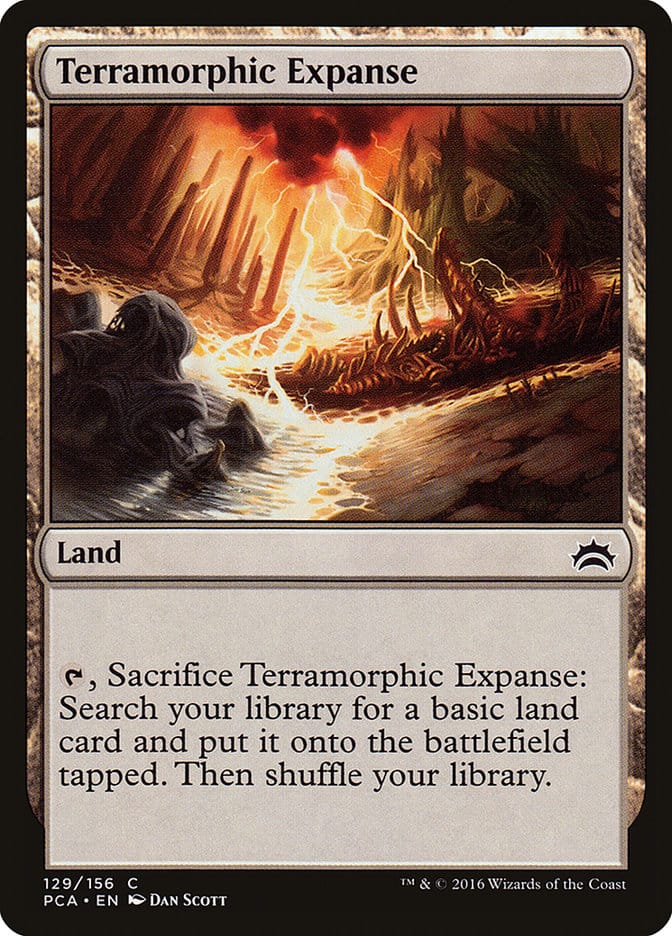 Terramorphic Expanse [Planechase Anthology] Magic: The Gathering