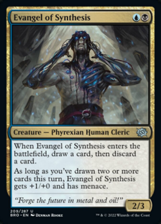 Evangel of Synthesis [The Brothers' War] Magic: The Gathering