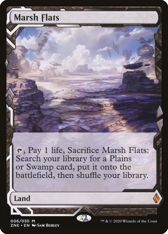 Marsh Flats (Expeditions) [Zendikar Rising Expeditions] Magic: The Gathering