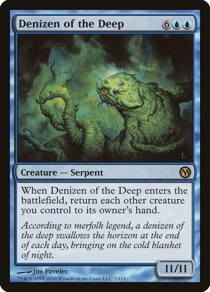 Denizen of the Deep [Duels of the Planeswalkers] Magic: The Gathering