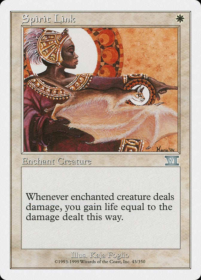 Spirit Link [Classic Sixth Edition] Magic: The Gathering
