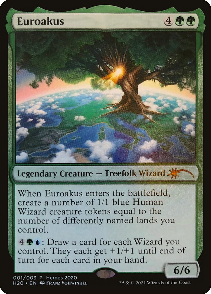 Euroakus [Heroes of the Realm 2020] Magic: The Gathering
