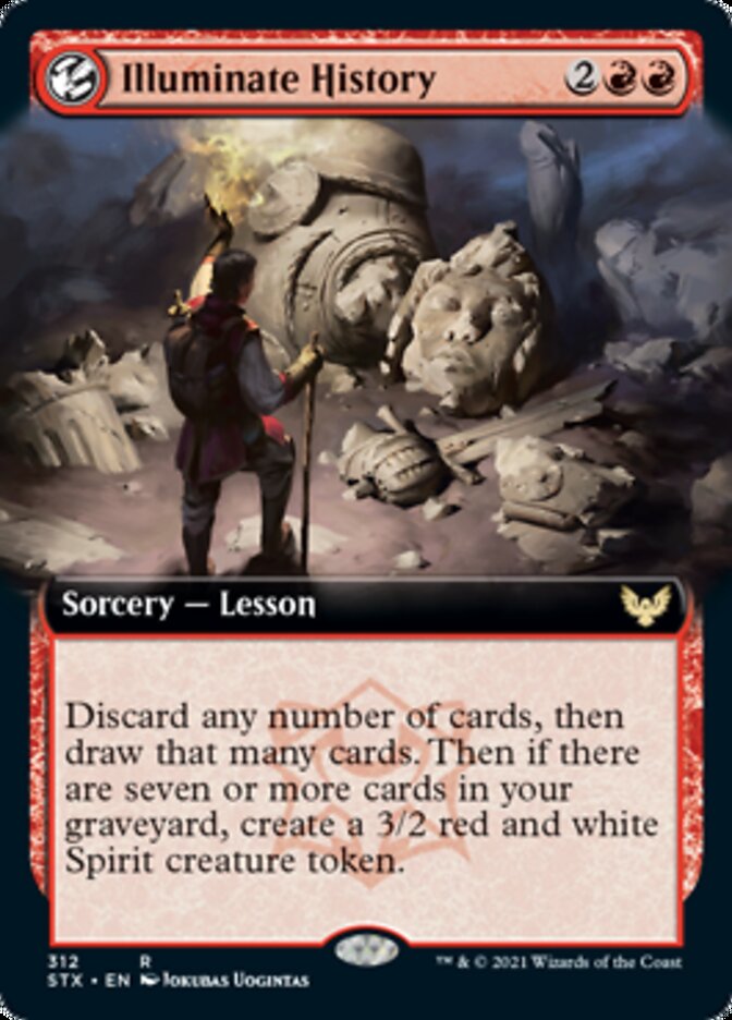 Illuminate History (Extended Art) [Strixhaven: School of Mages] Magic: The Gathering
