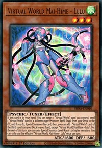 Virtual World Mai-Hime - Lulu [PHRA-EN010] Ultra Rare Yu-Gi-Oh!