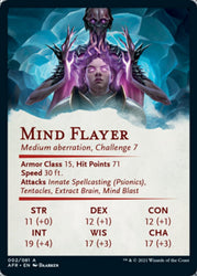 Mind Flayer Art Card [Dungeons & Dragons: Adventures in the Forgotten Realms Art Series] Magic: The Gathering