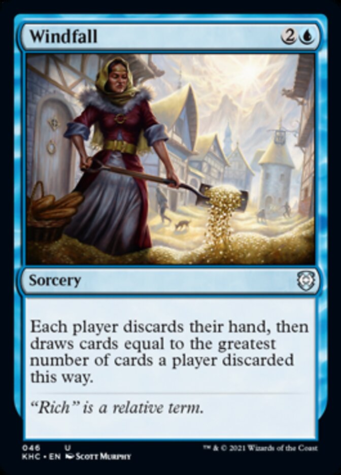 Windfall [Kaldheim Commander] Magic: The Gathering