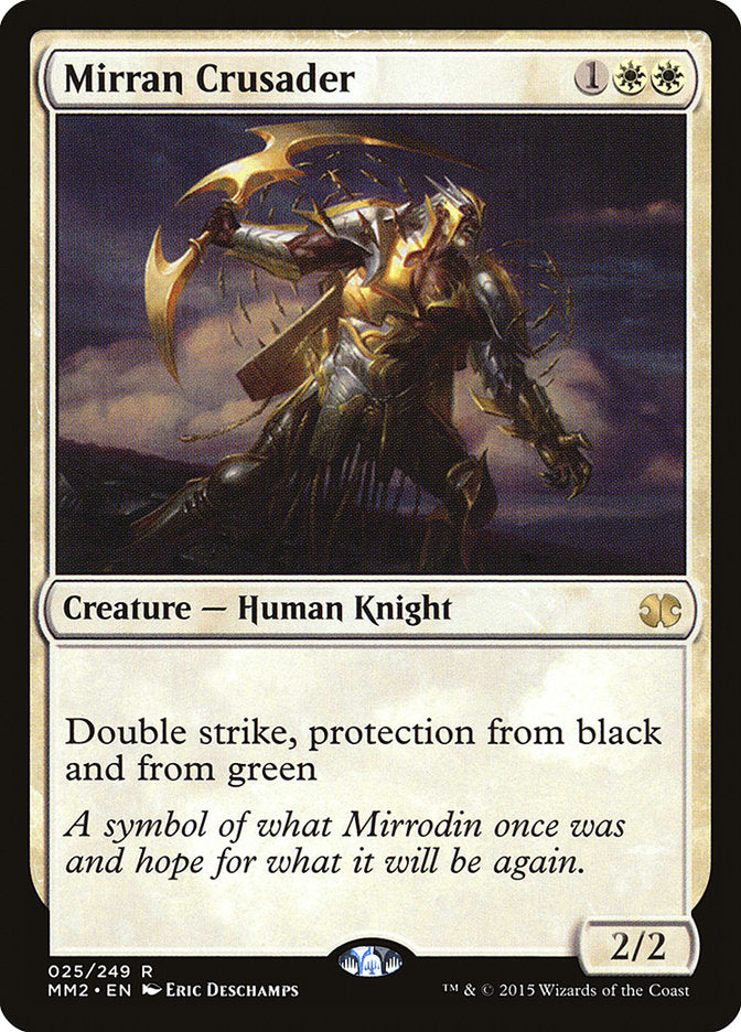 Mirran Crusader [Modern Masters 2015] Magic: The Gathering