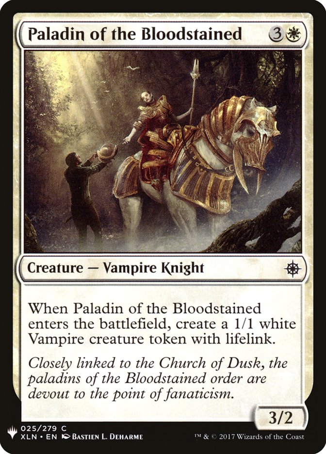 Paladin of the Bloodstained [Mystery Booster] Magic: The Gathering