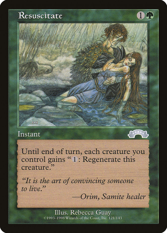 Resuscitate [Exodus] Magic: The Gathering