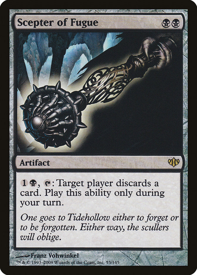 Scepter of Fugue [Conflux] Magic: The Gathering