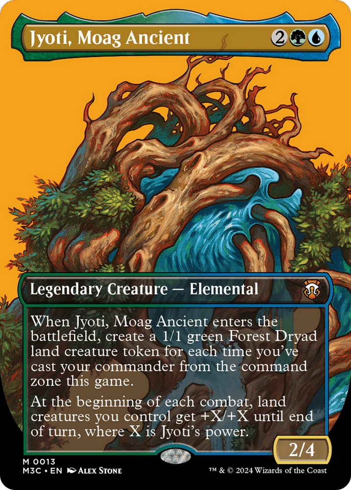 Jyoti, Moag Ancient (Borderless) [Modern Horizons 3 Commander] Magic: The Gathering