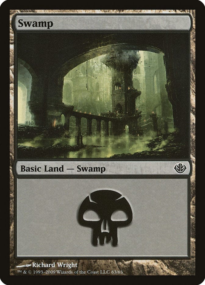 Swamp (63) [Duel Decks: Garruk vs. Liliana] Magic: The Gathering