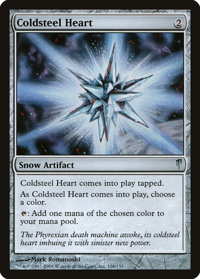 Coldsteel Heart [Coldsnap] Magic: The Gathering