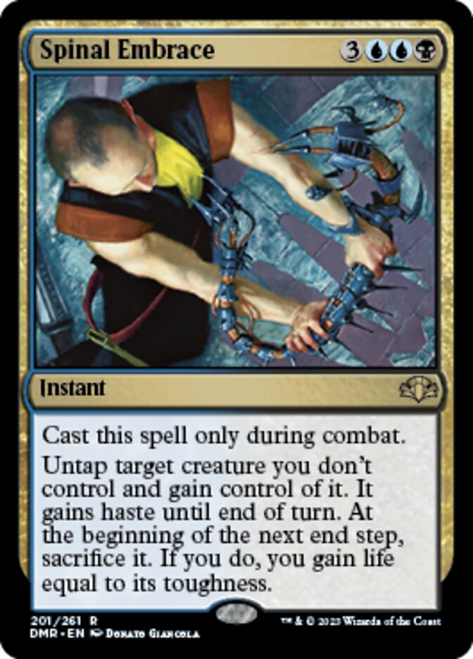 Spinal Embrace [Dominaria Remastered] Magic: The Gathering