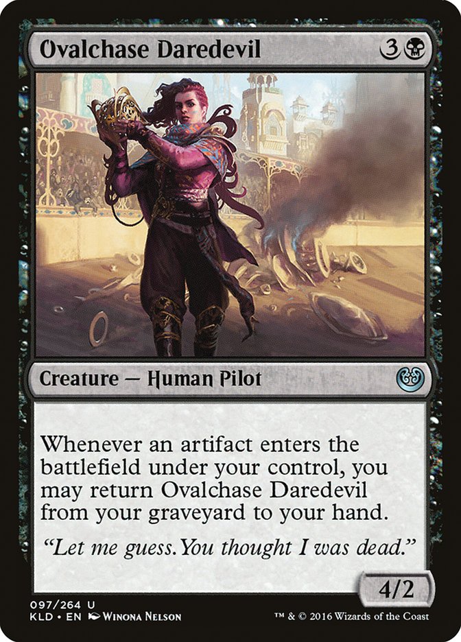 Ovalchase Daredevil [Kaladesh] Magic: The Gathering