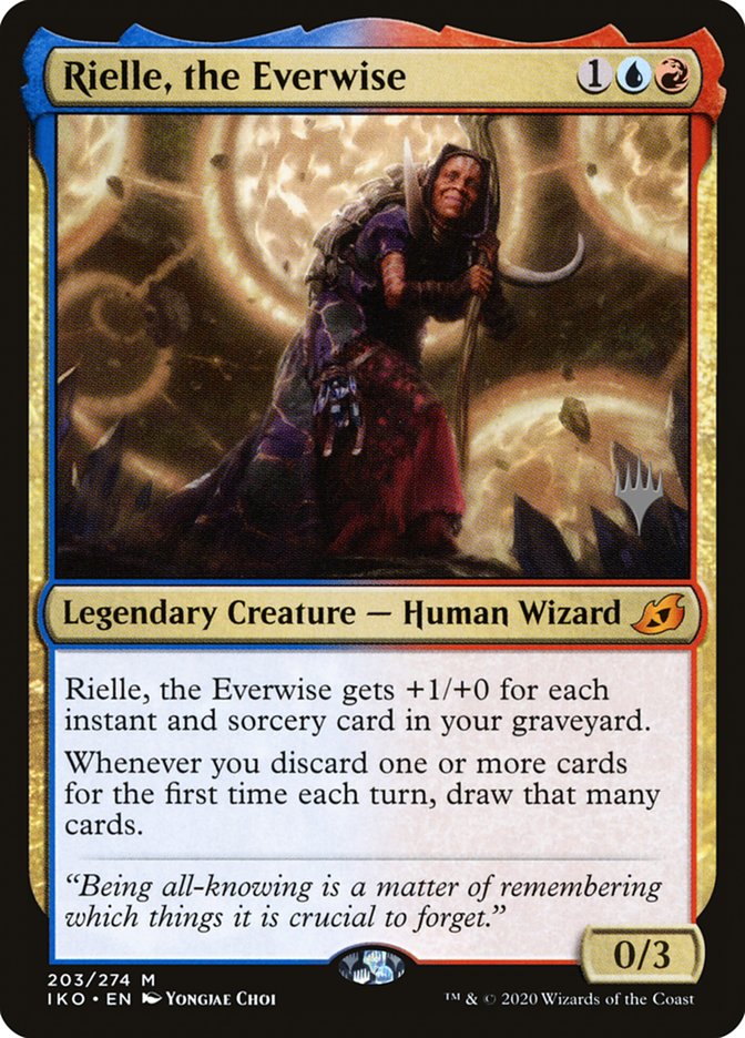 Rielle, the Everwise (Promo Pack) [Ikoria: Lair of Behemoths Promos] Magic: The Gathering