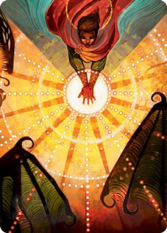 Grapeshot Art Card [Strixhaven: School of Mages Art Series] Magic: The Gathering