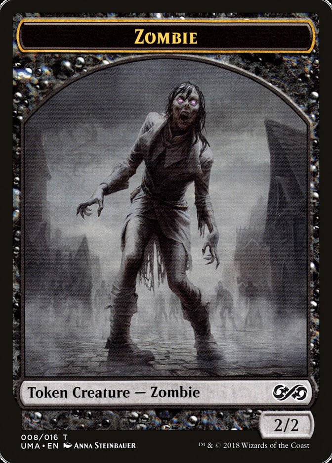 Zombie Token [Ultimate Masters Tokens] Magic: The Gathering