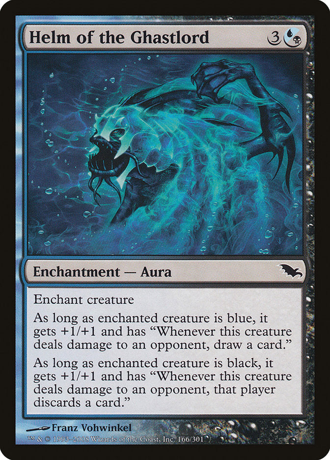 Helm of the Ghastlord [Shadowmoor] Magic: The Gathering