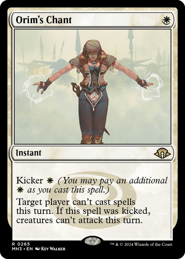 Orim's Chant [Modern Horizons 3] Magic: The Gathering