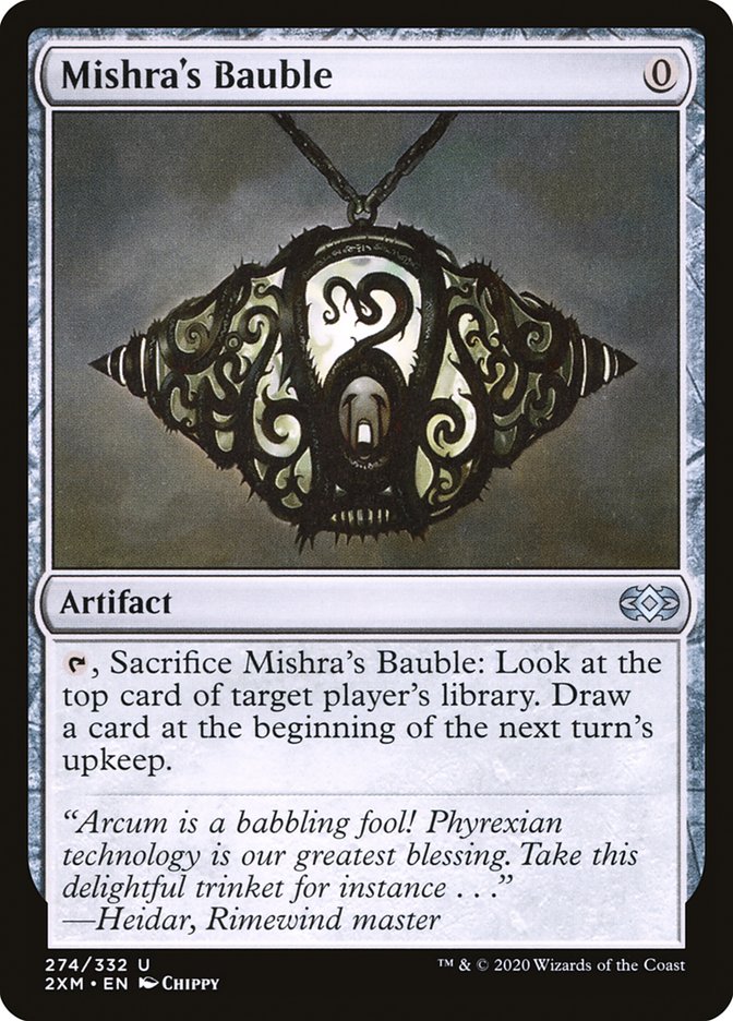 Mishra's Bauble [Double Masters] Magic: The Gathering