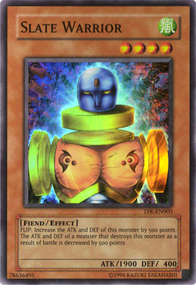 Slate Warrior [TFK-EN003] Super Rare Yu-Gi-Oh!