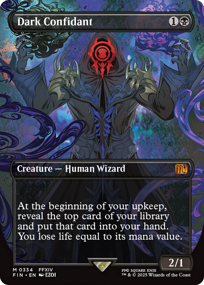 Dark Confidant (Borderless) [FINAL FANTASY] Magic: The Gathering